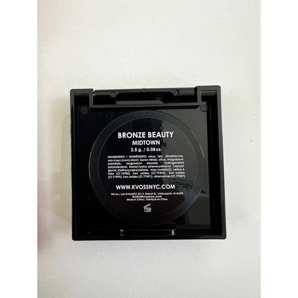 KVOSSNYC Bronze Beauty Powder Bronzer in Midtown 0.08 oz NEW
